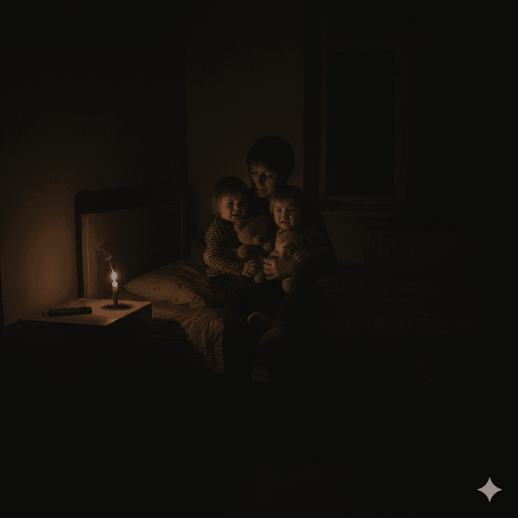 Темна кiмната, свiчка згасла