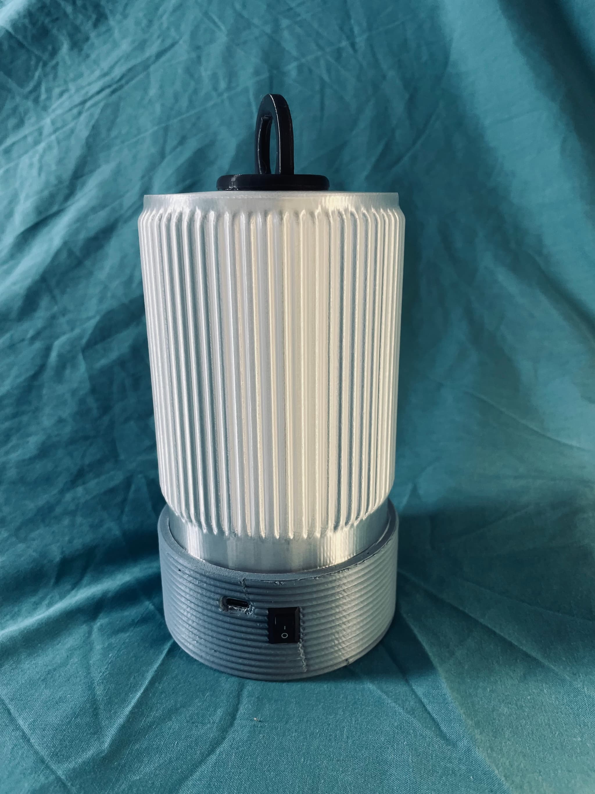 Ліхтар Desrio, колiр Голубий